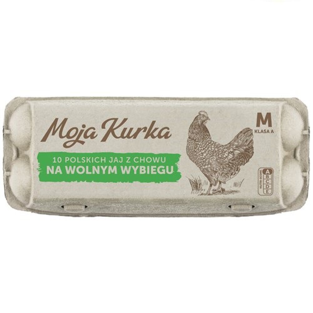 Moja Kurka Jaja wolny wybieg M 10 szt.. /opak.